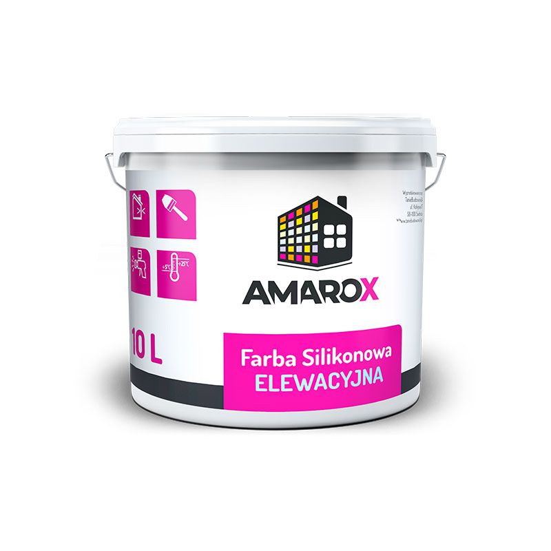 Farba Silikonowa Amarox 10L