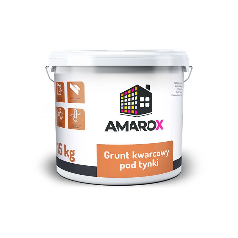 Grunt kwarcowy pod tynki 15kg
